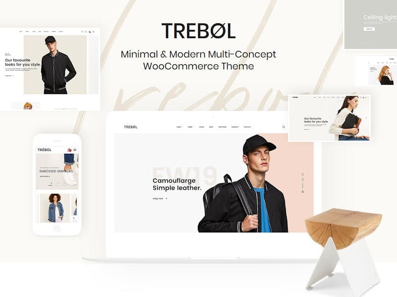 Trebol - Minimal & Modern Multi-Concept WooCommer