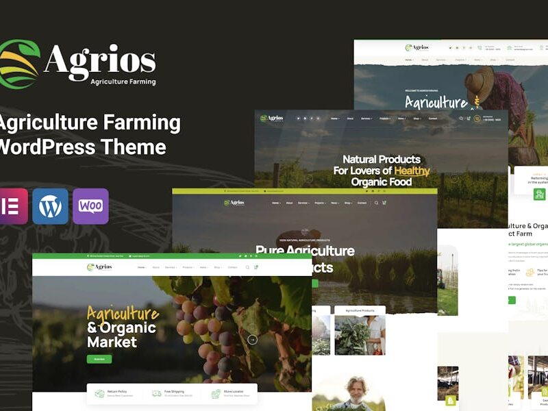 Agrios - Agriculture Farming WordPress Theme