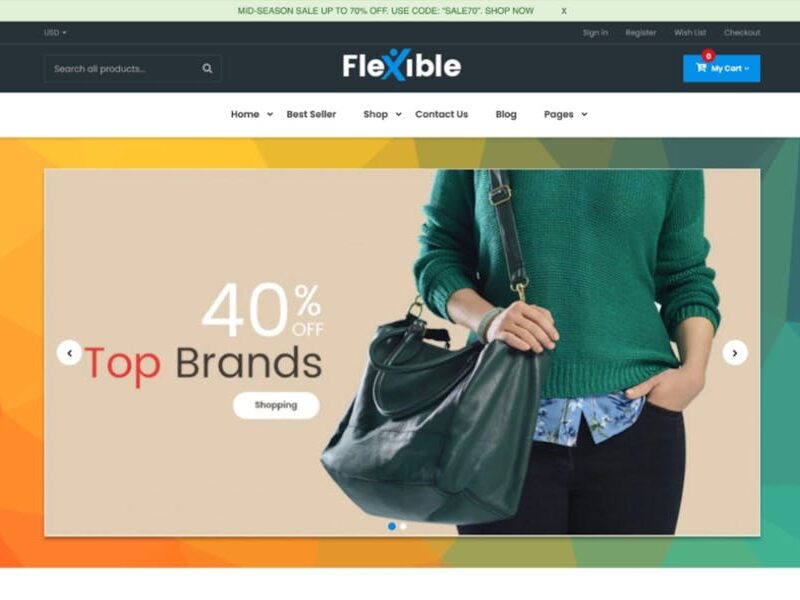 Flexible - Multi-Store Section Shopify Theme