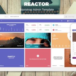 Reactor – Bootstrap Admin Template