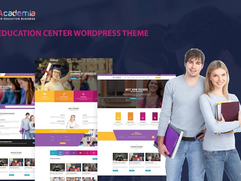 Academia - Education Center WordPress Theme