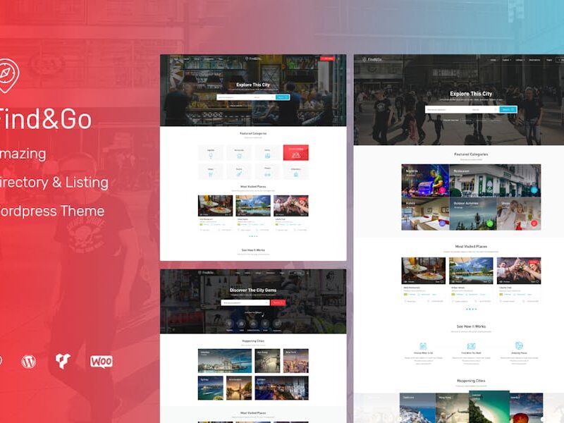 Findgo - Directory Listing WordPress Theme