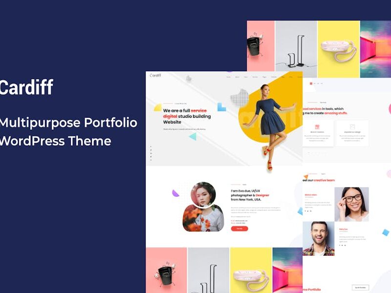 Cardiff - Multipurpose Portfolio WordPress Theme