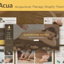 Acua – Shopify Medical Store, Health Shop Theme