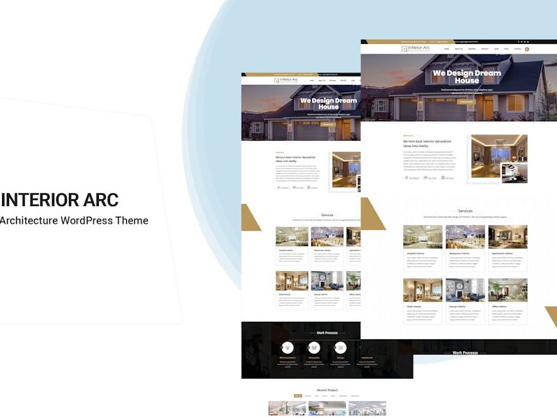 Interior Arc - Architecture WordPress Theme