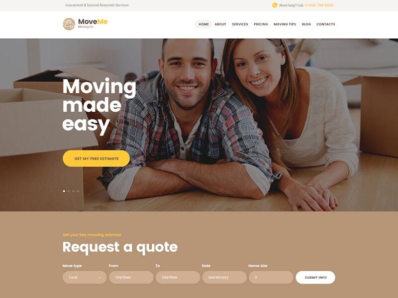 MoveMe | Moving & Storage Relocation Company WP