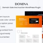 Domina – Domain For Sale & Auction Plugin
