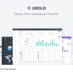 Django Admin & Dashboard Template – UBold