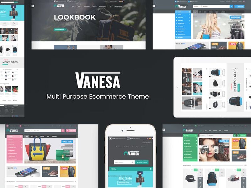 Vanesa - Responsive WooCommerce Fashion Theme