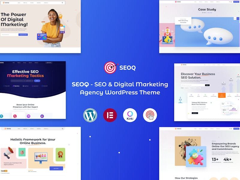 SEOQ – SEO & Digital Marketing Agency WordPress