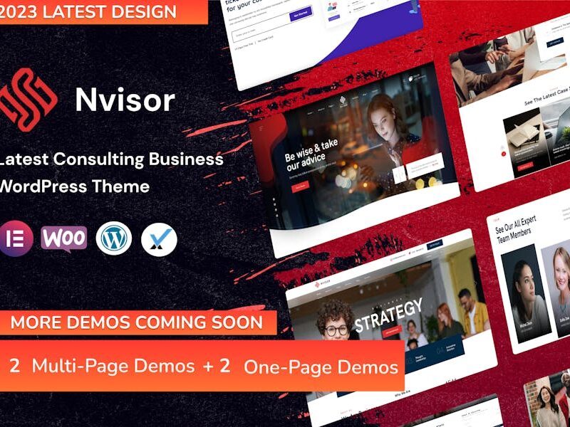 Nvisor - Business Consulting WordPress