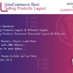 WooCommerce Best Selling Products for Elementor WooCommerce Best Selling Products for Elementor