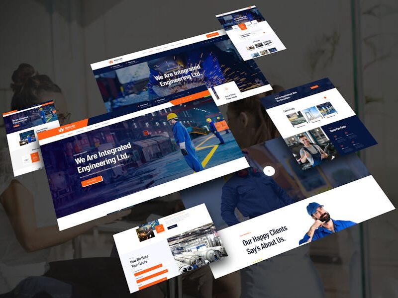 Industing - Factory & Business WordPress Theme