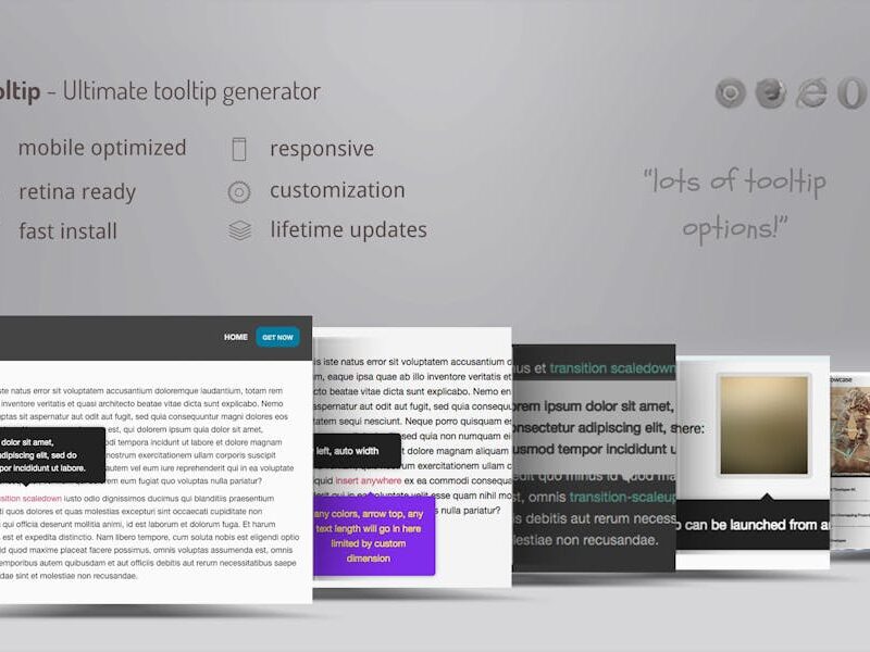 WordPress Tooltip Ultimate - Customisable Tooltip
