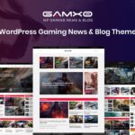 Gamxo – Giao diện WordPress cho tin tức và blog về trò chơi Gamxo – Giao diện WordPress cho tin tức và blog về trò chơi