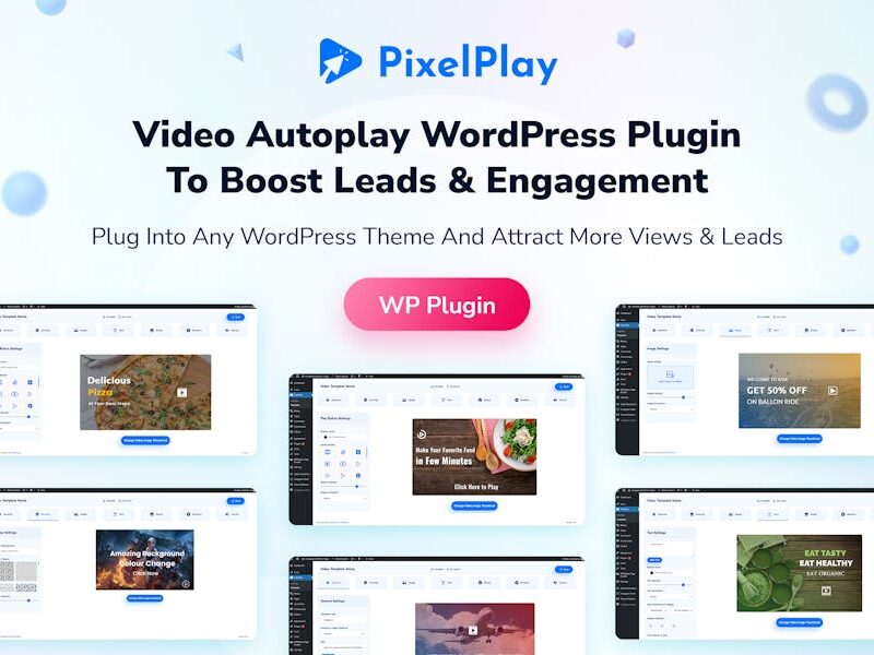PixelPlay - Video Autoplay WordPress Plugin