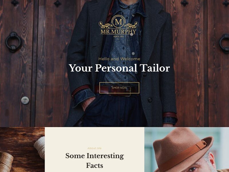 Mr. Murphy - Custom Dress Tailoring Clothing WP