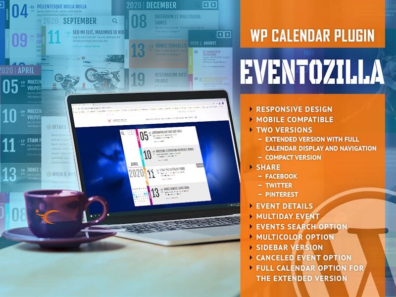 EventoZilla - Event Calendar WordPress Plugin