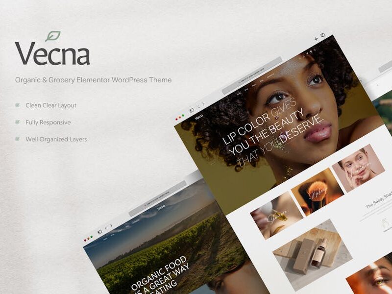 Vecna - Organic & Grocery WordPress Theme