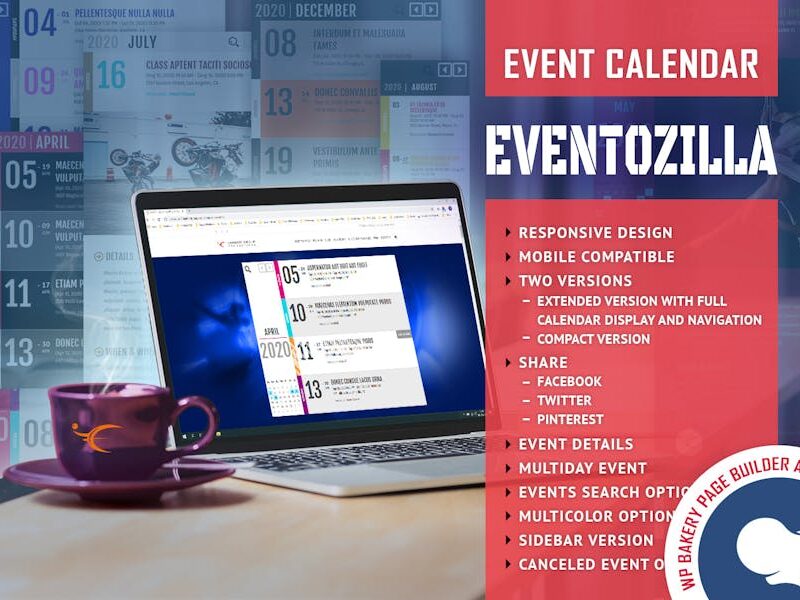 EventoZilla - Event Calendar - Addon For WPBakery