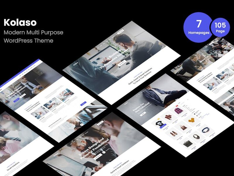 Kolaso - Modern Multi-Purpose WordPress Theme