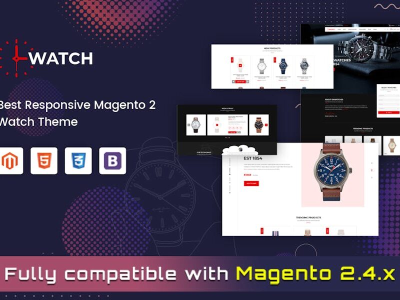 Watch - Multipurpose Responsive Magento 2 Theme