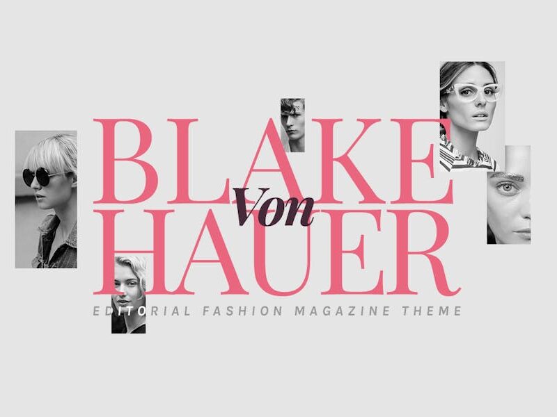 Blake - Editorial Fashion Magazine Blog Theme