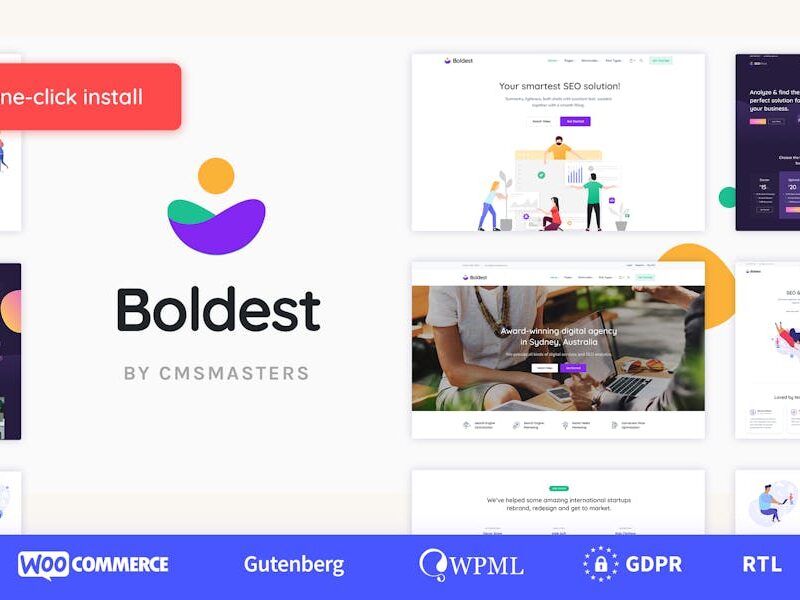 Boldest - Consulting and Marketing Agency Theme