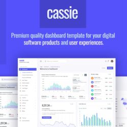 Cassie Responsive Bootstrap 4 Dashboard Template