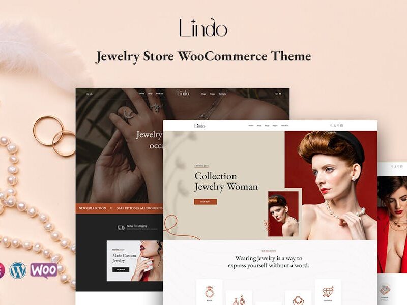 Lindo - Jewelry Store WooCommerce Theme