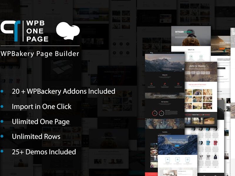 VPB One Page Builder - Addons for VPBakery