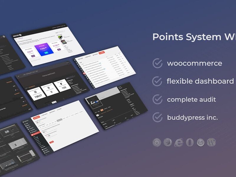 WooCommerce Easy Point System Packages DZS
