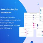 Item Lists Pro for Elementor Item Lists Pro for Elementor
