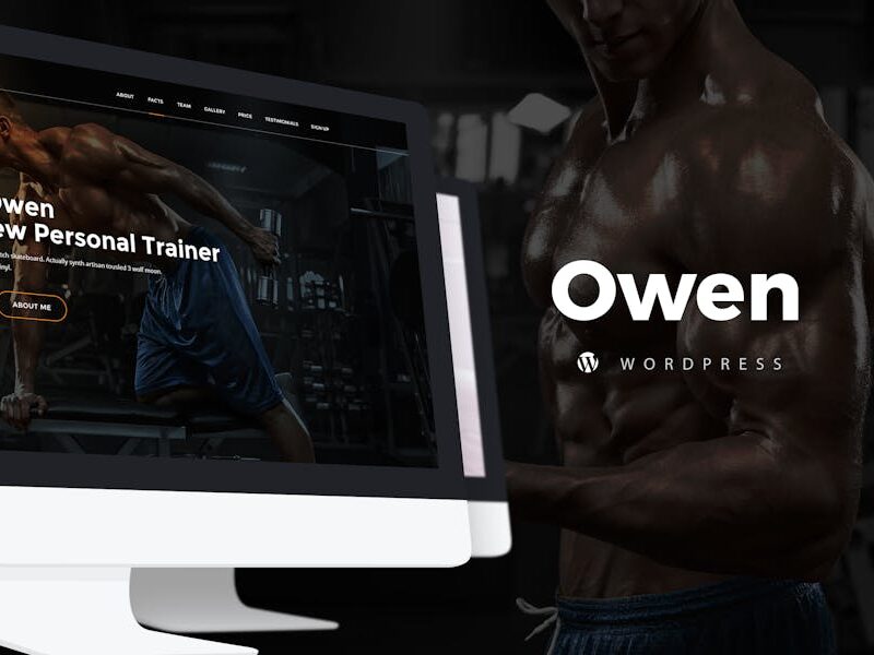 Owen - Personal Trainer WordPress Theme