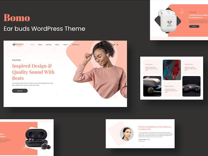 Bomo - One Product WordPress Theme