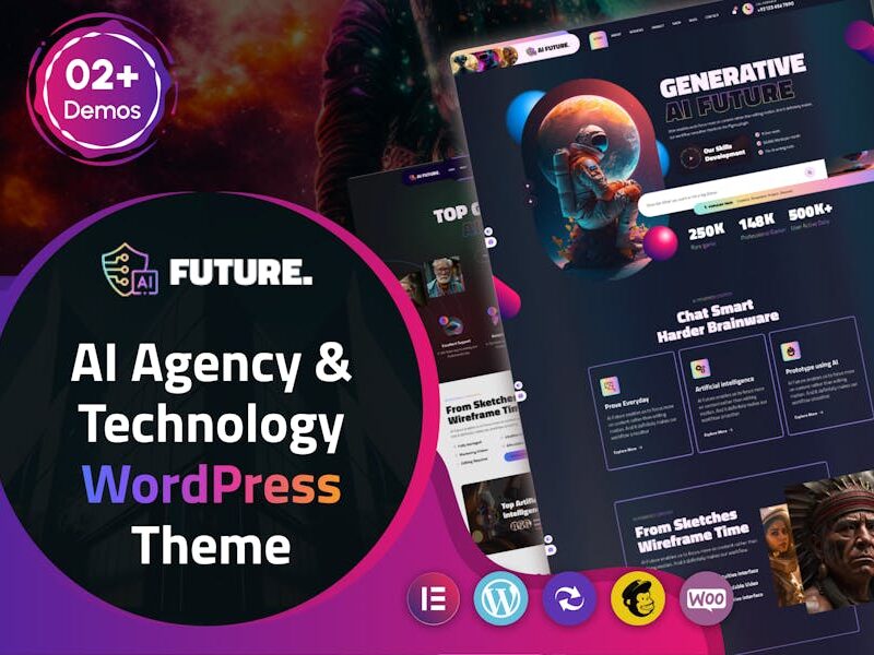 Future - AI Agency & Technology WordPress Theme
