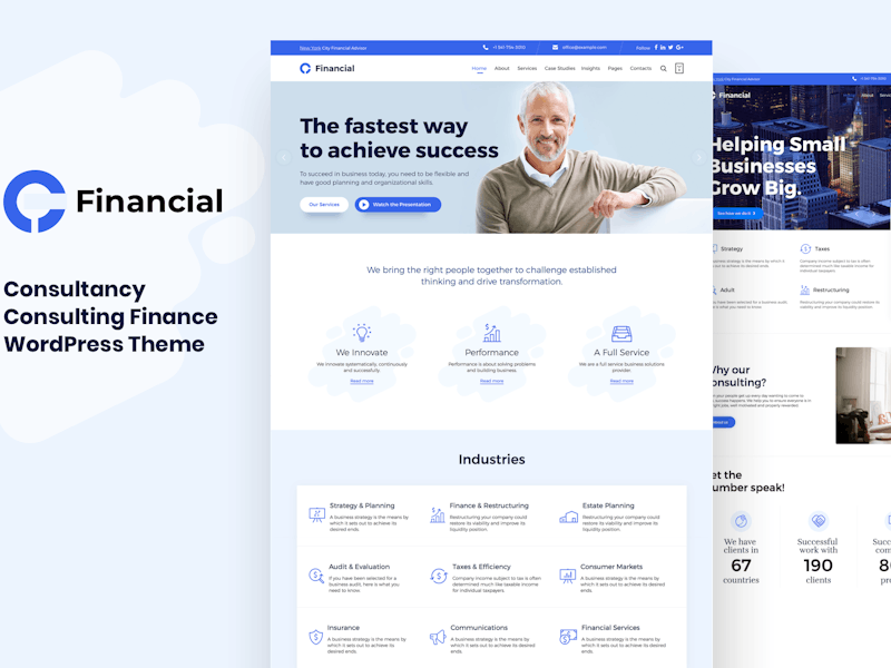 Consultancy - Business Consulting WordPress Theme