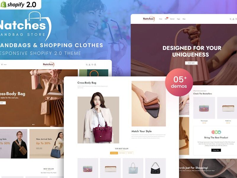 Natches - Handbags & Shopping Clothes Shopify