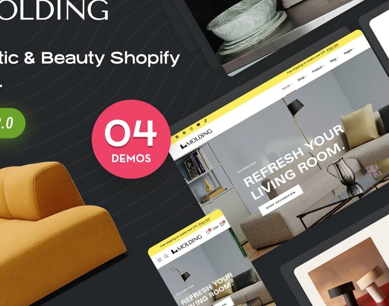 Molding - Modern Interior Decoration Shopify Theme