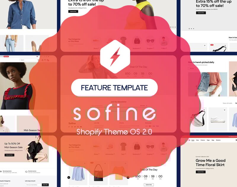 Sofine - Clean, Versatile, Responsive Shopify Them