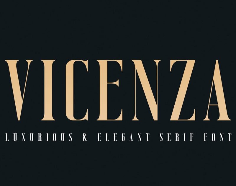 Vicenza - Elegant Serif