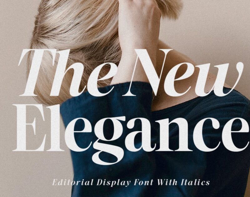 The New Elegance Serif