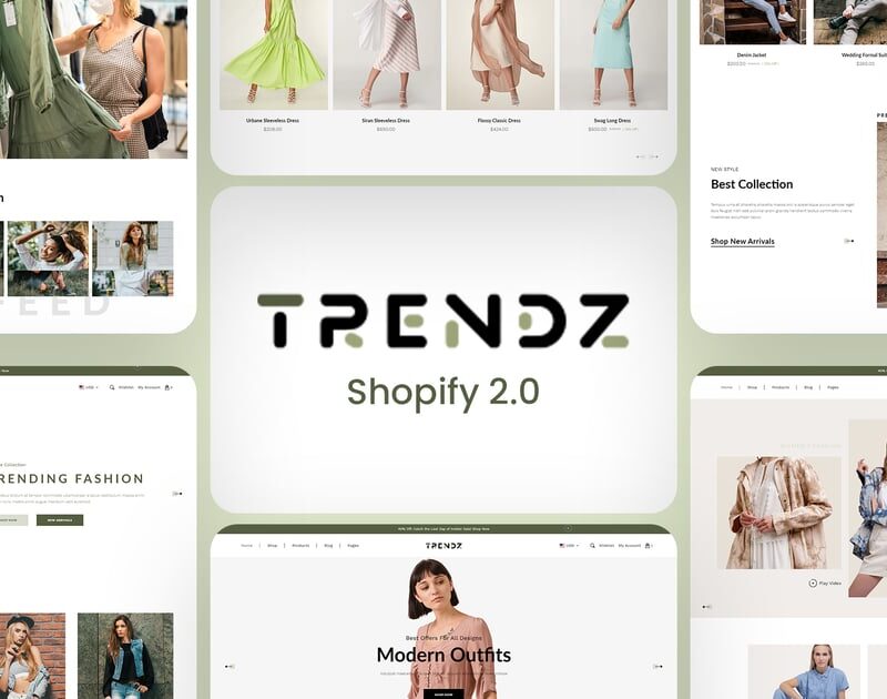 Trendz - OS 2.0 Clothing Shopify Shop