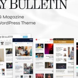 Daily Bulletin – Magazine & Newspaper Theme Daily Bulletin – Magazine & Newspaper Theme
