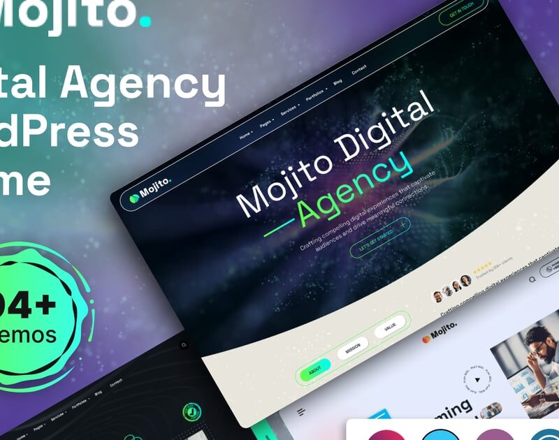 Mojito - Digital Agency WordPress Theme