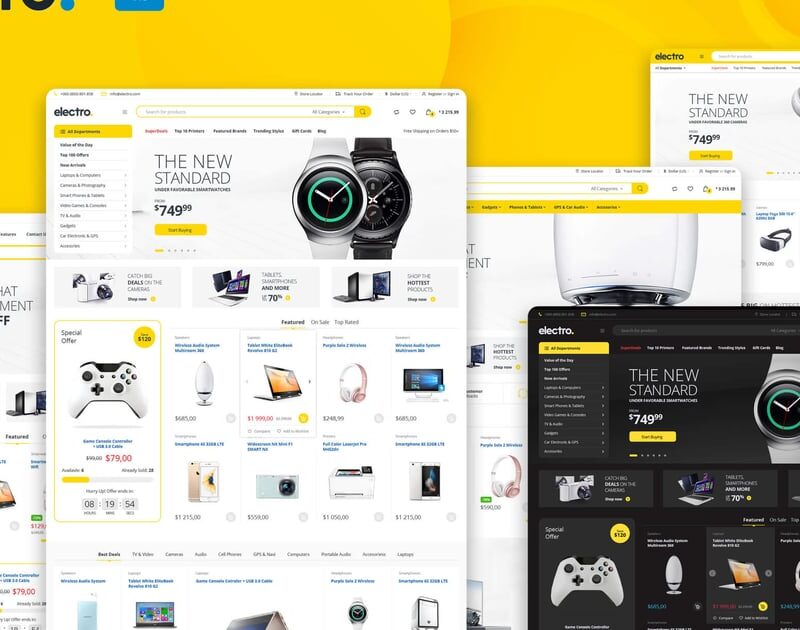 Electro Electronics Store WooCommerce Theme