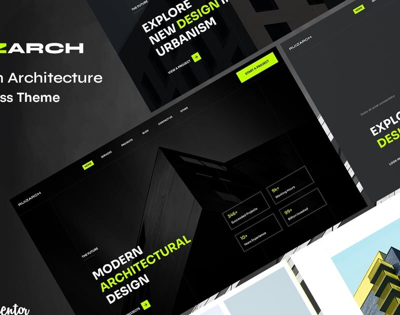 Ruizarch - Architecture & Building WordPress Theme