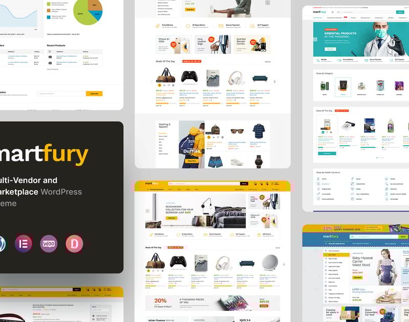 Martfury - WooCommerce Marketplace WordPress Theme