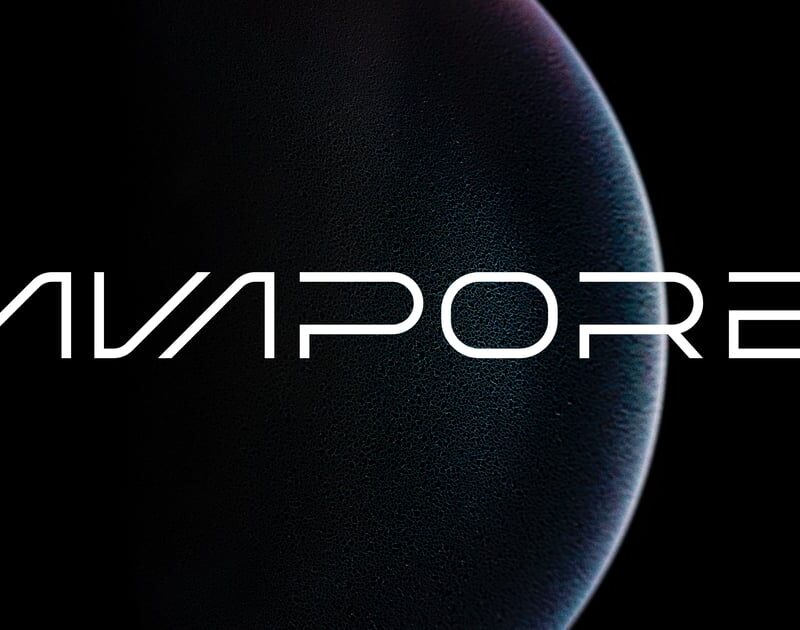Avapore modern font