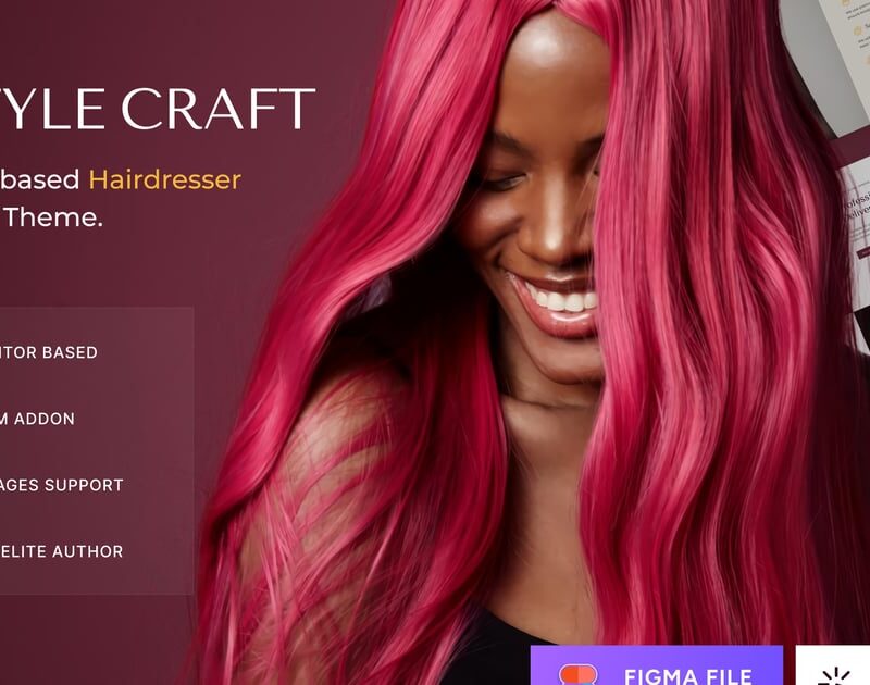 Style Craft - Hairdresser & Hair Salon Theme
